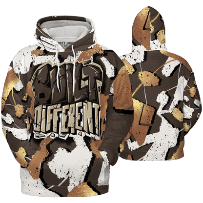 Jumpman Jack Hoodie Match Built Different 3D All-Over Print Broken - NastyJamz
