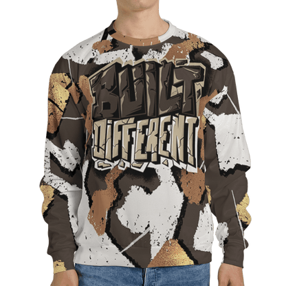 Jumpman Jack Sweatshirt Match Built Different 3D All-Over Print Broken - NastyJamz