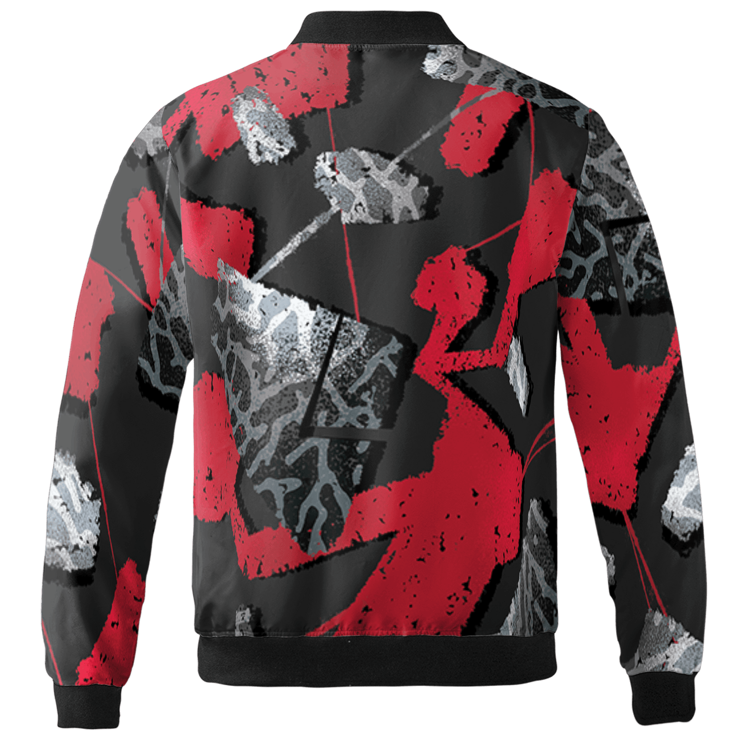 Spizike Low Bred Jacket Match Built Different 3D All-Over Print Broken - NastyJamz
