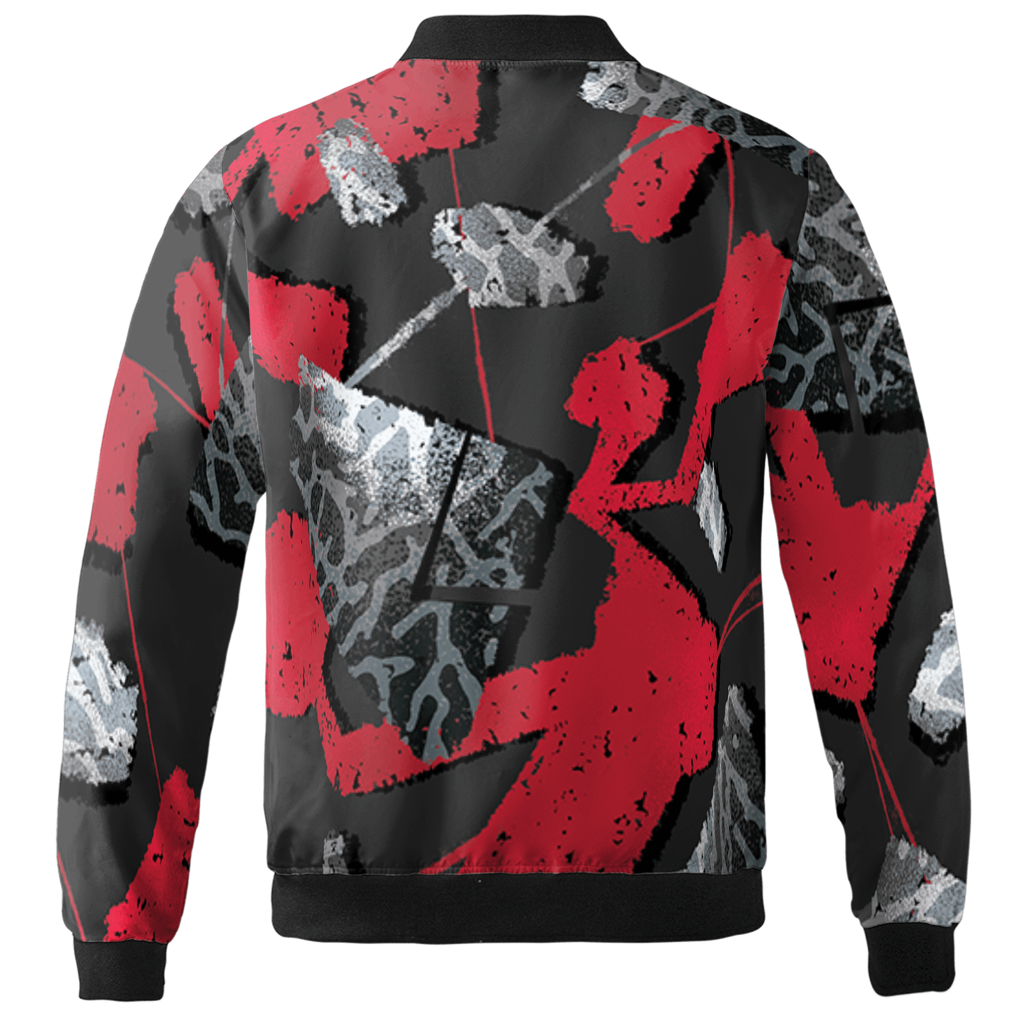 Spizike Low Bred Jacket Match Built Different 3D All-Over Print Broken - NastyJamz