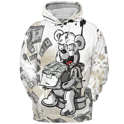 Gratitude 11s Hoodie Match Cash Money 3D All-Over Print Splash Paint - NastyJamz