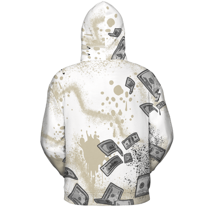 Gratitude 11s Hoodie Match Cash Money 3D All-Over Print Splash Paint - NastyJamz