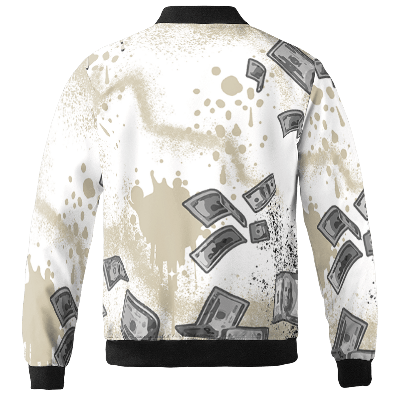 Gratitude 11s Jacket Match Cash Money 3D All-Over Print Splash Paint - NastyJamz