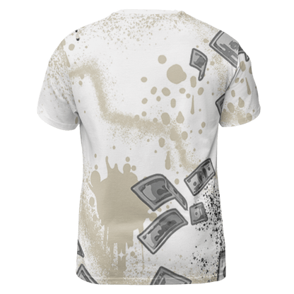 Gratitude 11s T Shirt Match Cash Money 3D All-Over Print Splash Paint - NastyJamz