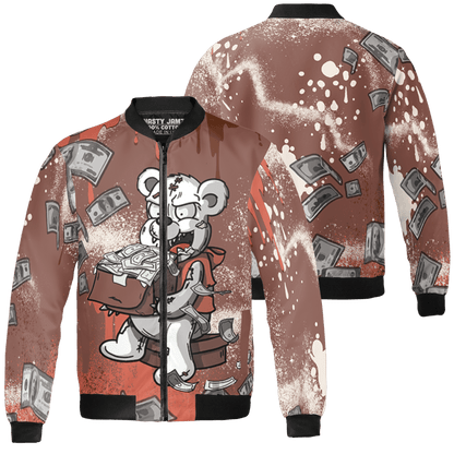 High OG Dusted Clay 1s Jacket Match Cash Money 3D All-Over Print Splash Paint - NastyJamz