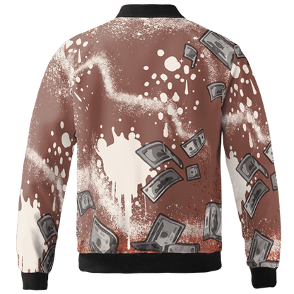 High OG Dusted Clay 1s Jacket Match Cash Money 3D All-Over Print Splash Paint - NastyJamz