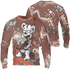 High OG Dusted Clay 1s Sweatshirt Match Cash Money 3D All-Over Print Splash Paint - NastyJamz