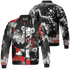 Bred Reimagined 4s Jacket Match Cash Money 3D All-Over Print Splash Paint - NastyJamz