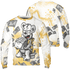 Sail 4s Sweatshirt Match Cash Money 3D All-Over Print Splash Paint - NastyJamz