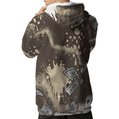 Jumpman Jack Hoodie Match Cash Money 3D All-Over Print Splash Paint - NastyJamz