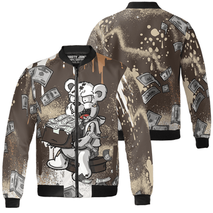 Jumpman Jack Jacket Match Cash Money 3D All-Over Print Splash Paint - NastyJamz