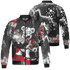 Spizike Low Bred Jacket Match Cash Money 3D All-Over Print Splash Paint - NastyJamz