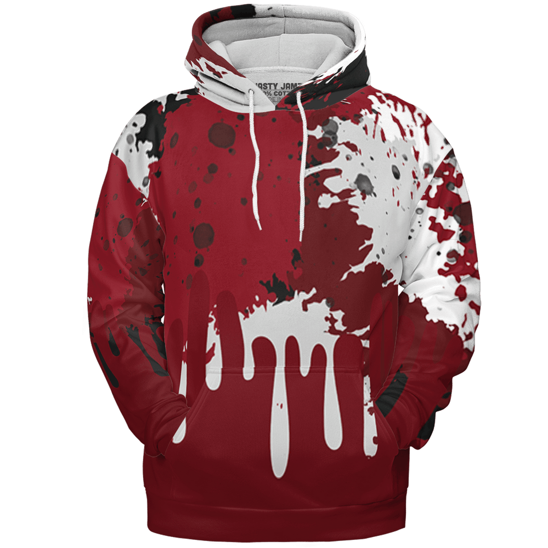 Cherry 12s Hoodie Match Colorful 3D All-Over Print Art - NastyJamz