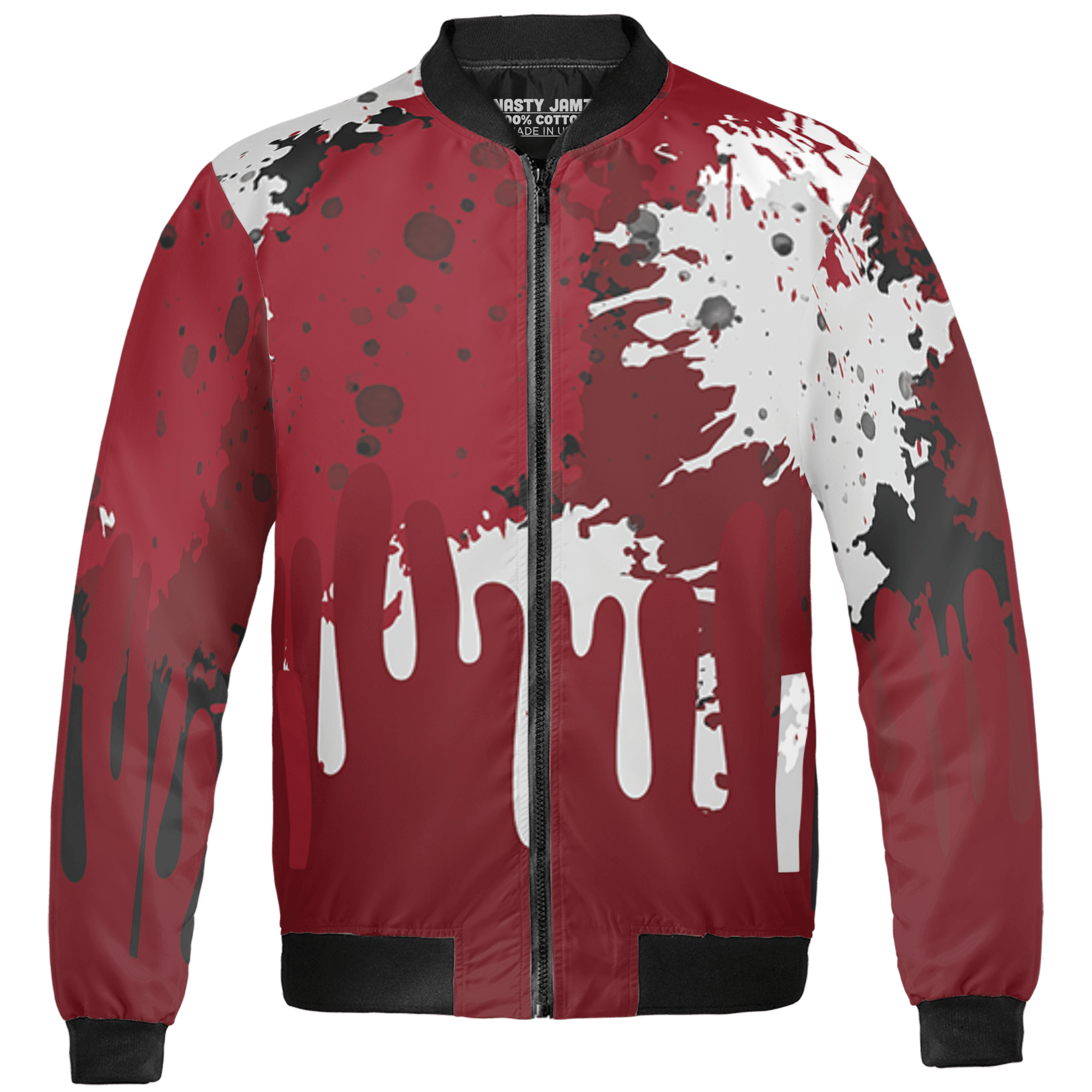 Cherry 12s Jacket Match Colorful 3D All-Over Print Art - NastyJamz