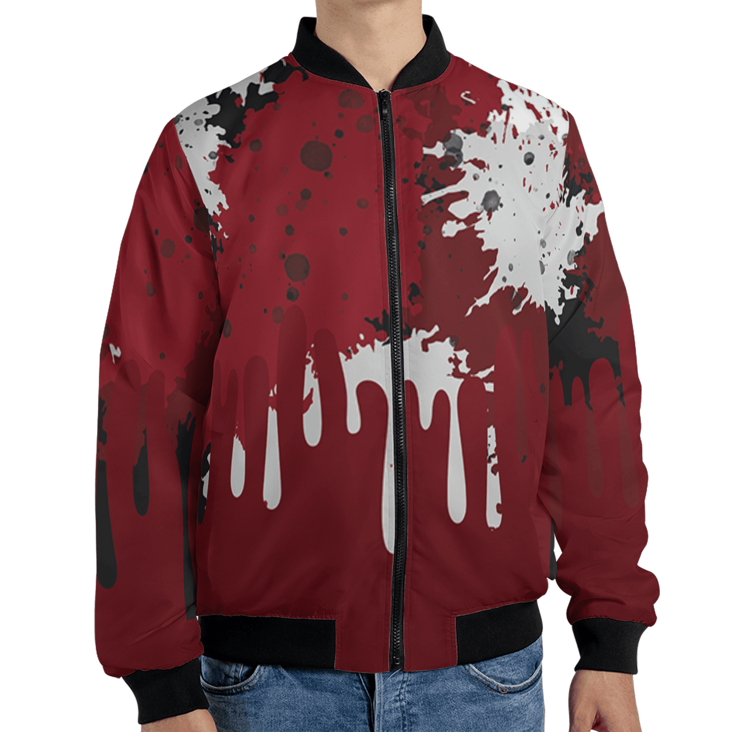 Cherry 12s Jacket Match Colorful 3D All-Over Print Art - NastyJamz