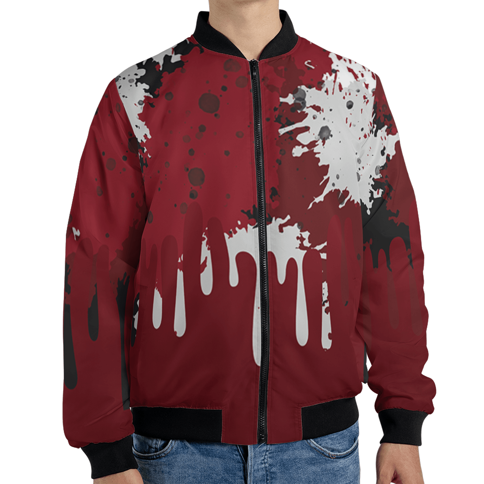 Cherry 12s Jacket Match Colorful 3D All-Over Print Art - NastyJamz