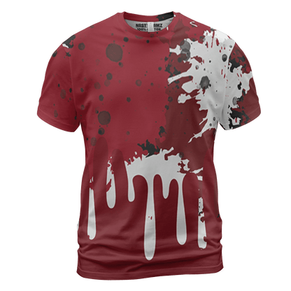 Cherry 12s T Shirt Match Colorful 3D All-Over Print Art - NastyJamz