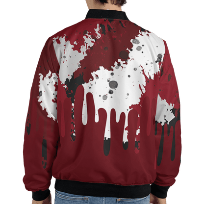 Cherry 12s Jacket Match Colorful 3D All-Over Print Art - NastyJamz