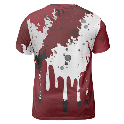 Cherry 12s T Shirt Match Colorful 3D All-Over Print Art - NastyJamz