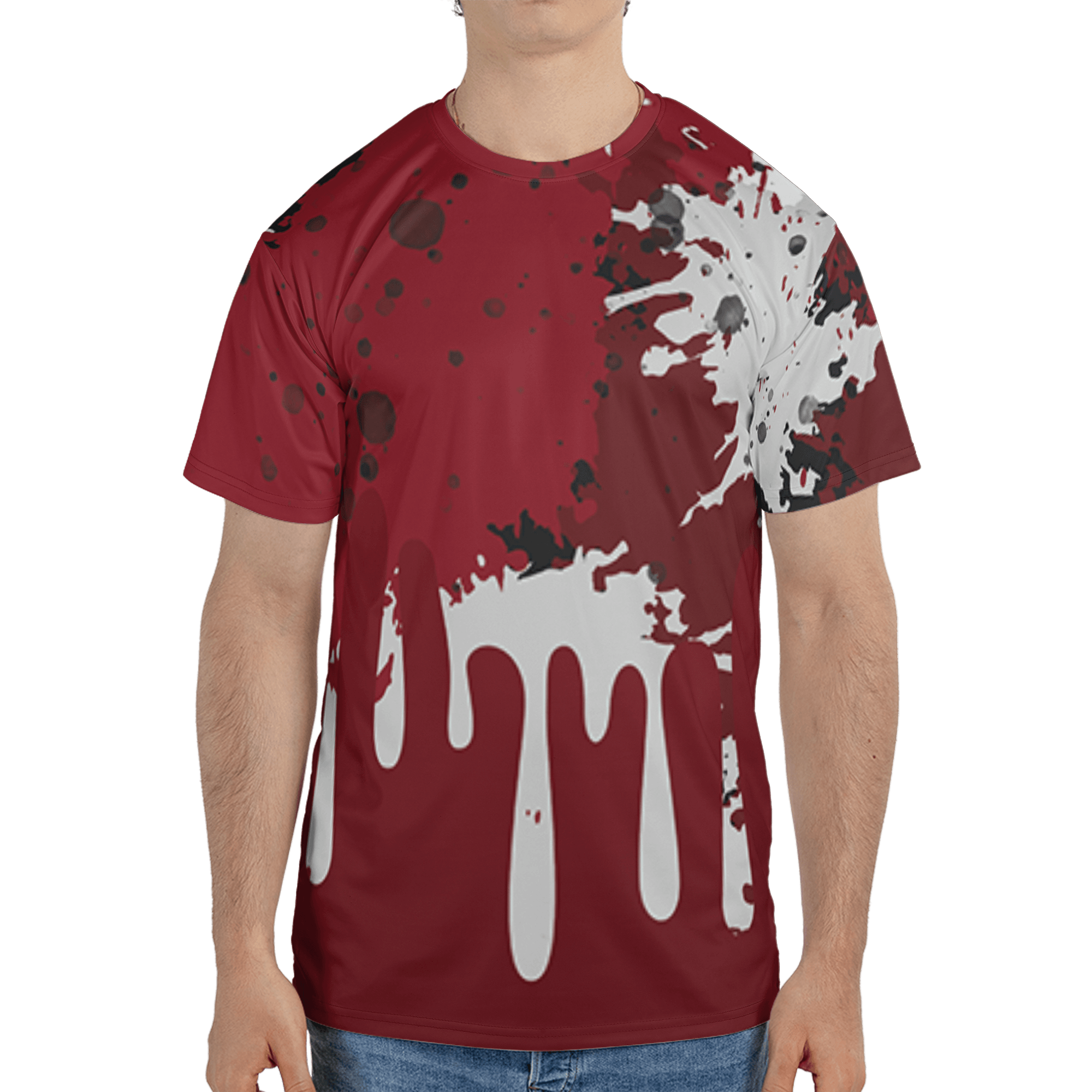 Cherry 12s T Shirt Match Colorful 3D All-Over Print Art - NastyJamz