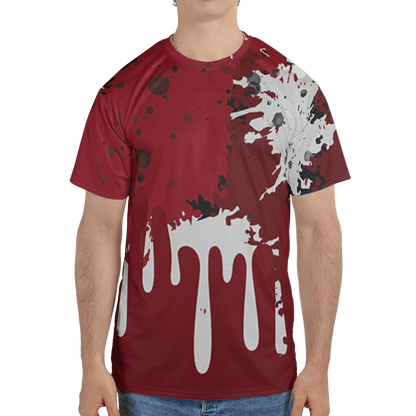 Cherry 12s T Shirt Match Colorful 3D All-Over Print Art - NastyJamz