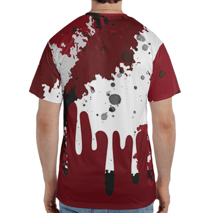 Cherry 12s T Shirt Match Colorful 3D All-Over Print Art - NastyJamz