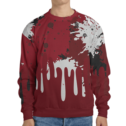 Cherry 12s Sweatshirt Match Colorful 3D All-Over Print Art - NastyJamz