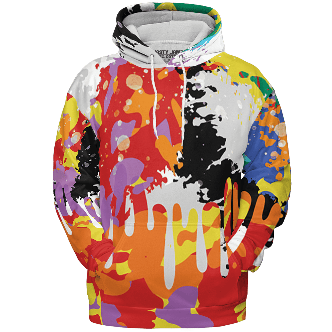 Mid GS Six Championships 1s Hoodie Match Colorful 3D All-Over Print Art - NastyJamz