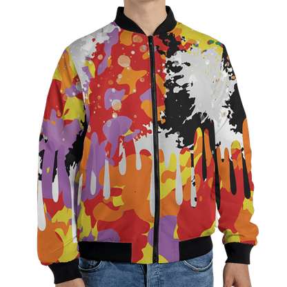 Mid GS Six Championships 1s Jacket Match Colorful 3D All-Over Print Art - NastyJamz