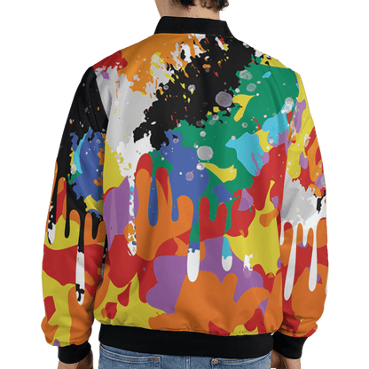 Mid GS Six Championships 1s Jacket Match Colorful 3D All-Over Print Art - NastyJamz