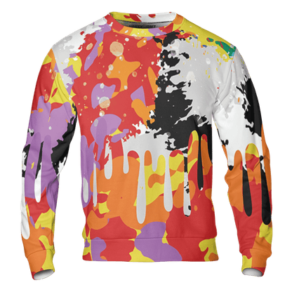 Mid GS Six Championships 1s Sweatshirt Match Colorful 3D All-Over Print Art - NastyJamz