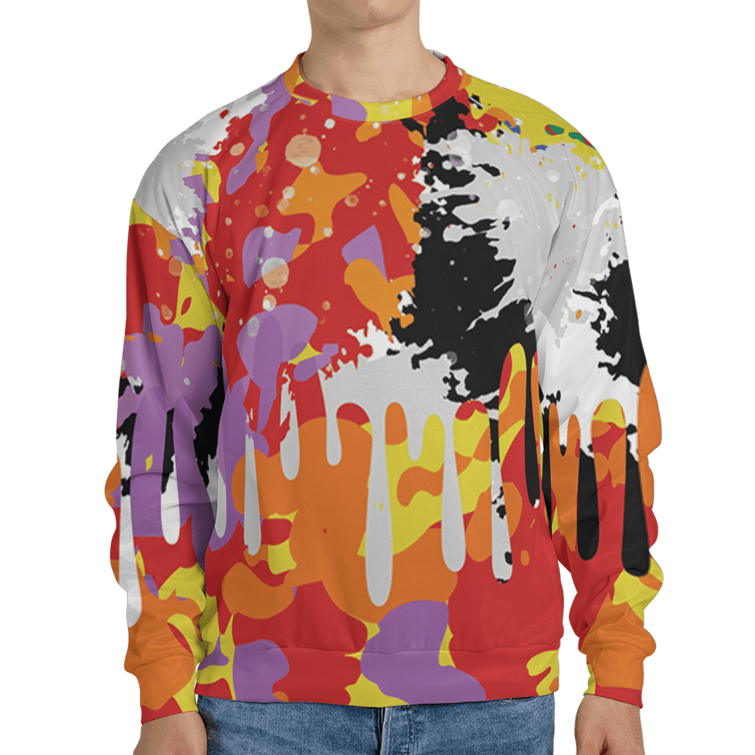 Mid GS Six Championships 1s Sweatshirt Match Colorful 3D All-Over Print Art - NastyJamz