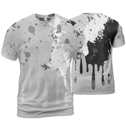 Retro High OG Black White 1s T Shirt Match Colorful 3D All-Over Print Art - NastyJamz
