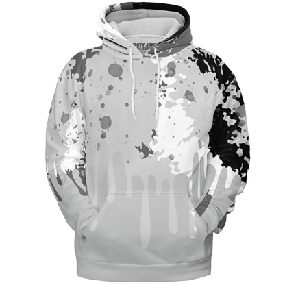Retro High OG Black White 1s Hoodie Match Colorful 3D All-Over Print Art - NastyJamz