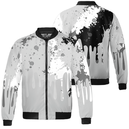 Retro High OG Black White 1s Jacket Match Colorful 3D All-Over Print Art - NastyJamz