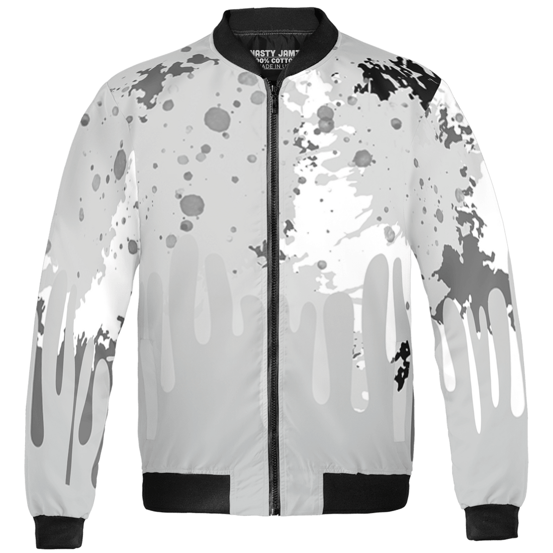 Retro High OG Black White 1s Jacket Match Colorful 3D All-Over Print Art - NastyJamz