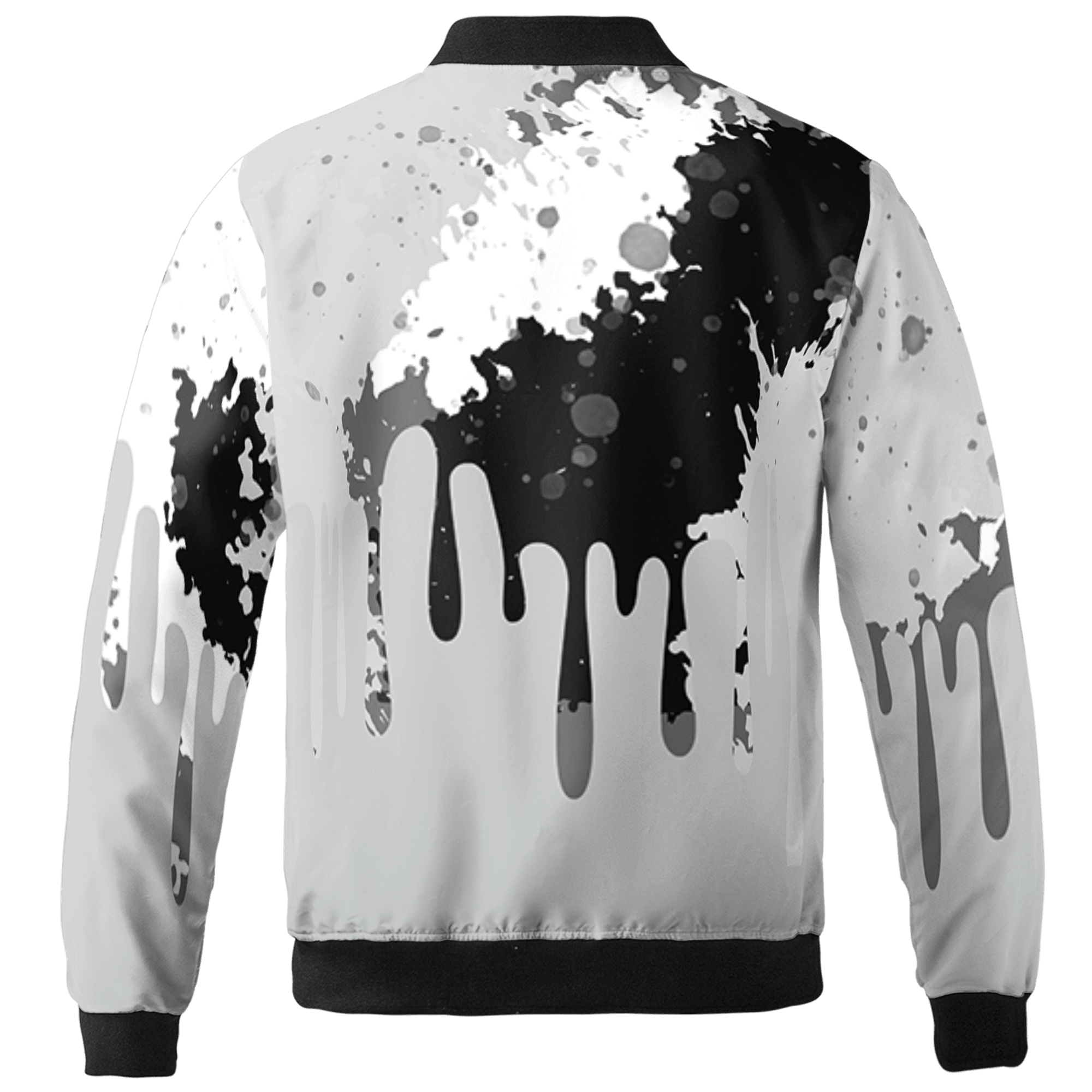 Retro High OG Black White 1s Jacket Match Colorful 3D All-Over Print Art - NastyJamz
