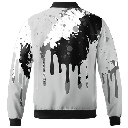 Retro High OG Black White 1s Jacket Match Colorful 3D All-Over Print Art - NastyJamz