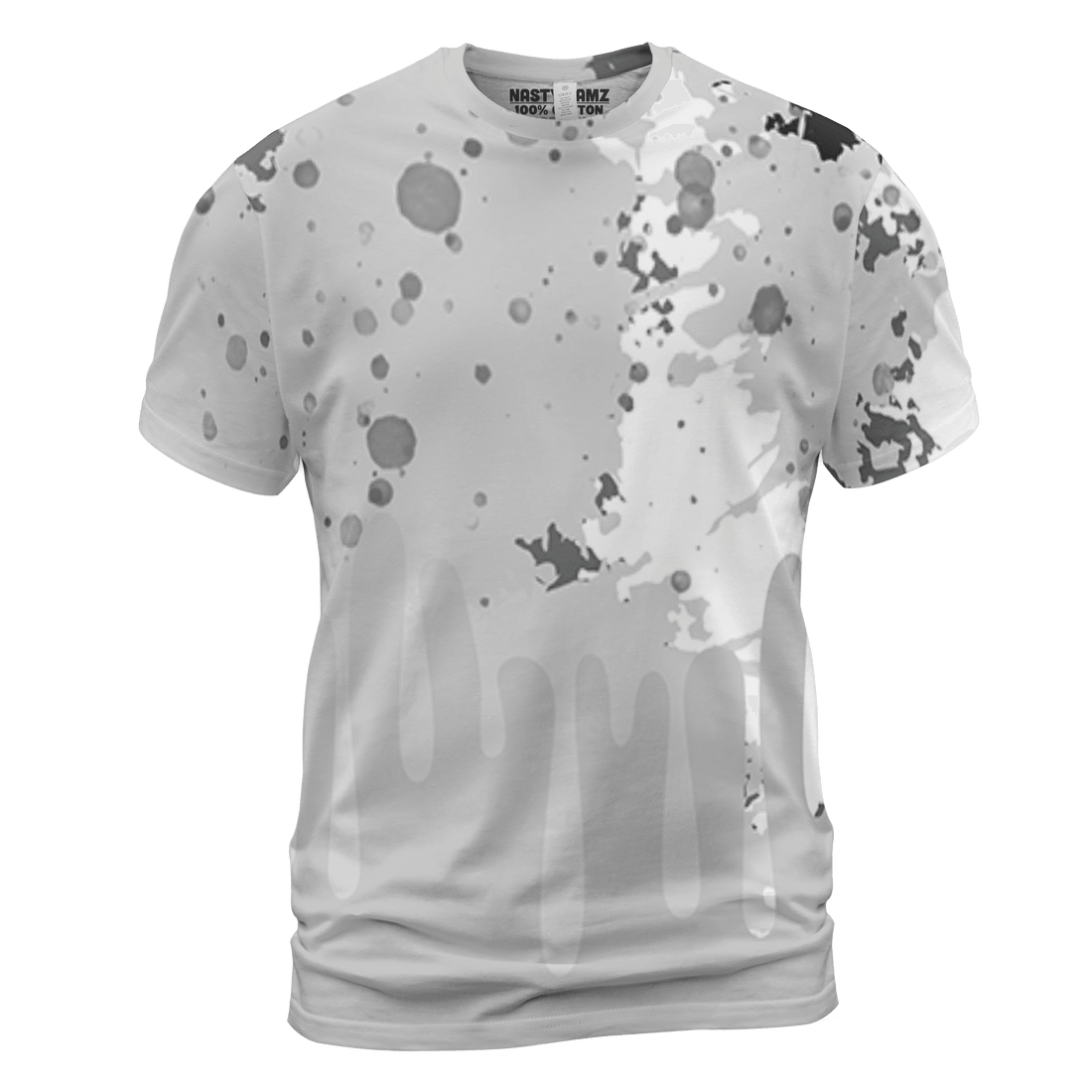 Retro High OG Black White 1s T Shirt Match Colorful 3D All-Over Print Art - NastyJamz