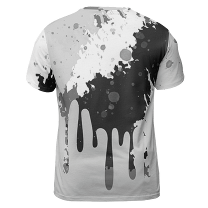 Retro High OG Black White 1s T Shirt Match Colorful 3D All-Over Print Art - NastyJamz