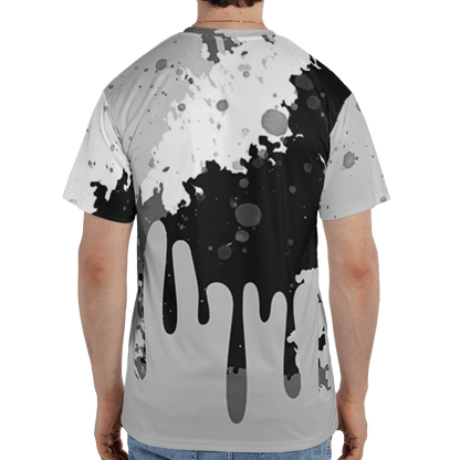 Retro High OG Black White 1s T Shirt Match Colorful 3D All-Over Print Art - NastyJamz