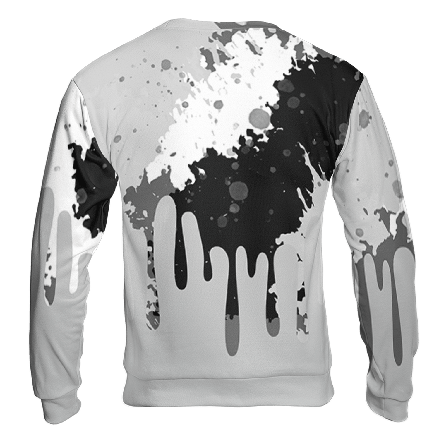 Retro High OG Black White 1s Sweatshirt Match Colorful 3D All-Over Print Art - NastyJamz