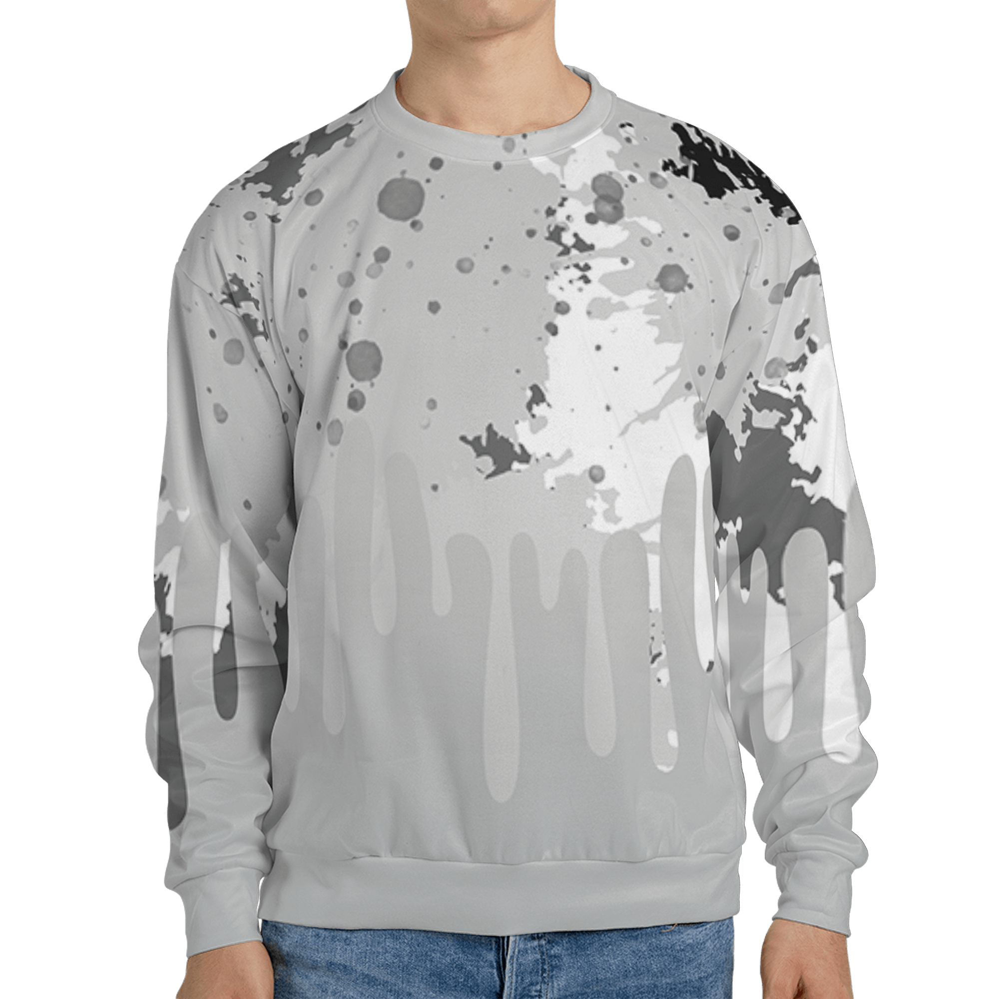 Retro High OG Black White 1s Sweatshirt Match Colorful 3D All-Over Print Art - NastyJamz