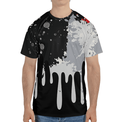 Bred Reimagined 4s T Shirt Match Colorful 3D All-Over Print Art - NastyJamz