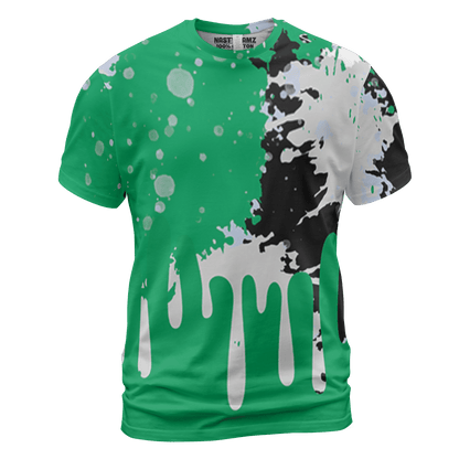 Lucky Green 5s T Shirt Match Colorful 3D All-Over Print Art - NastyJamz