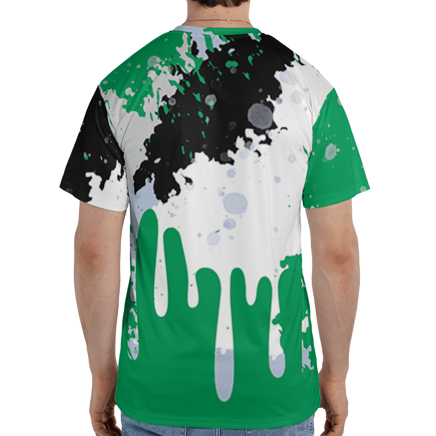 Lucky Green 5s T Shirt Match Colorful 3D All-Over Print Art - NastyJamz