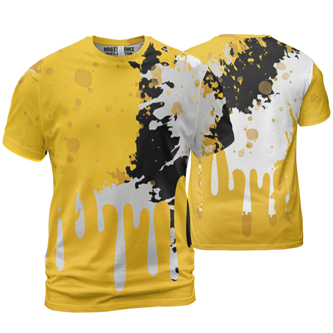 Yellow Ochre 6s T Shirt Match Colorful 3D All-Over Print Art - NastyJamz