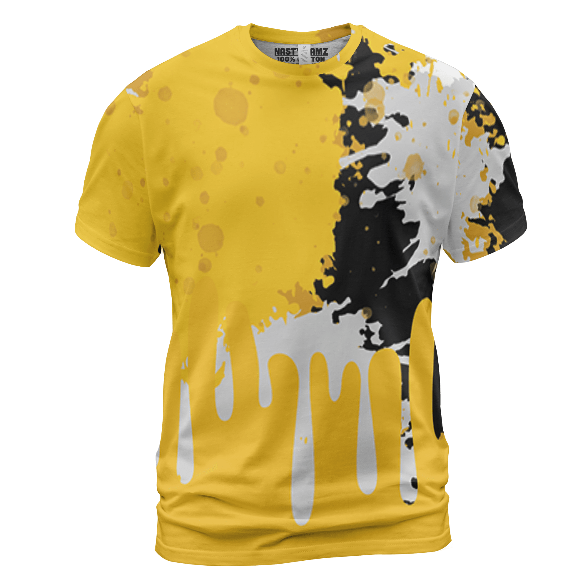 Yellow Ochre 6s T Shirt Match Colorful 3D All-Over Print Art - NastyJamz