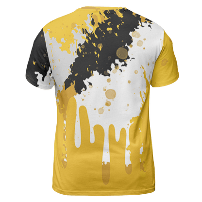 Yellow Ochre 6s T Shirt Match Colorful 3D All-Over Print Art - NastyJamz