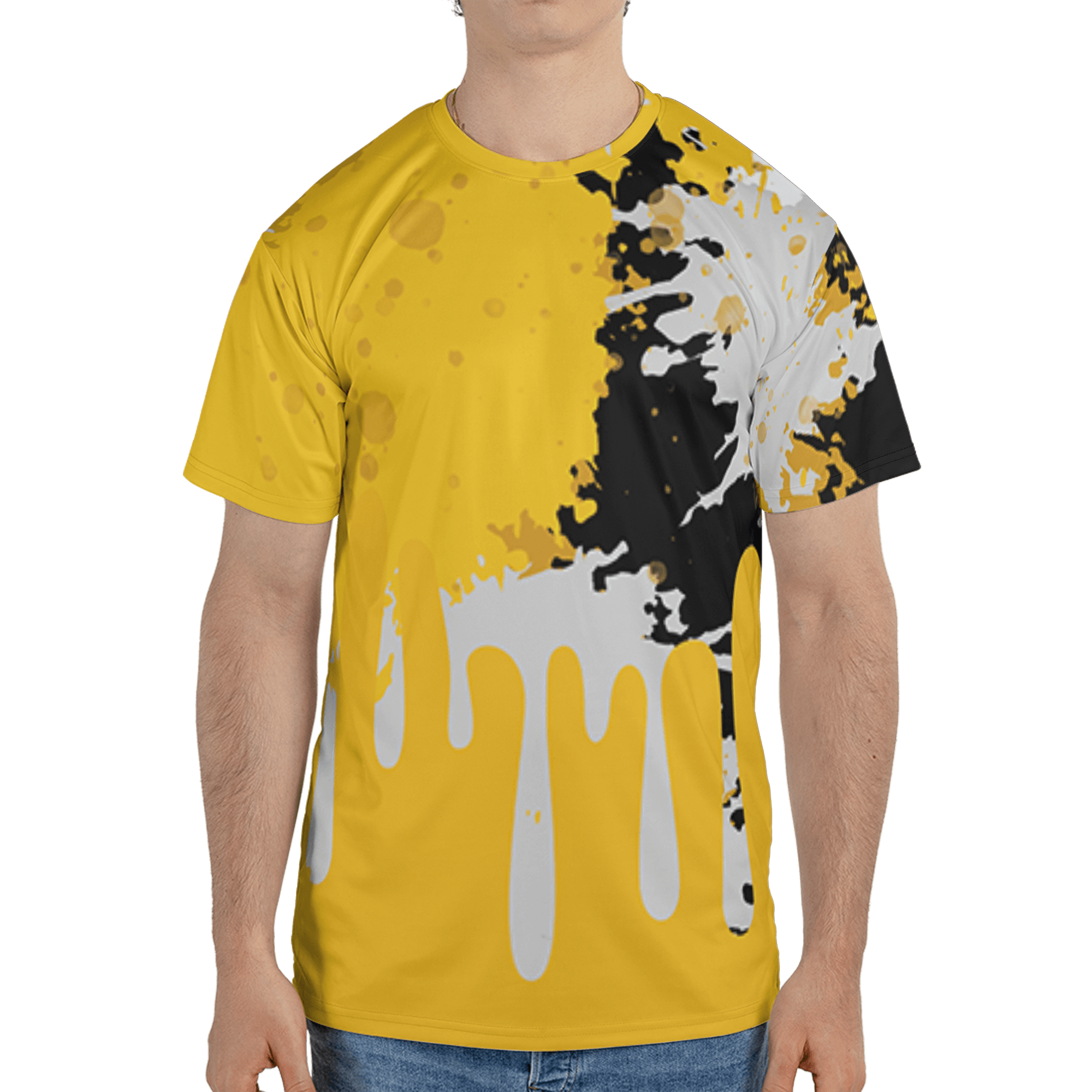 Yellow Ochre 6s T Shirt Match Colorful 3D All-Over Print Art - NastyJamz